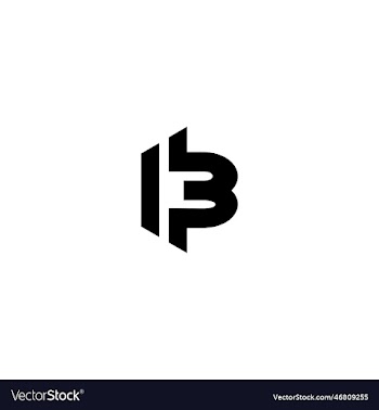 letter hb logo design template