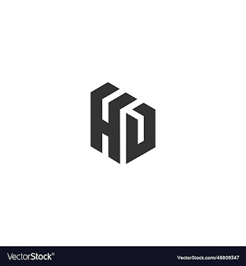 letter hc logo design template