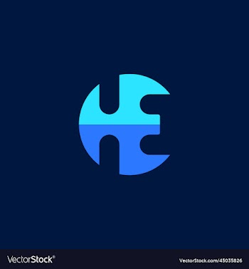 letter he logo