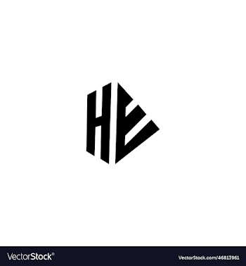 letter hw logo design template