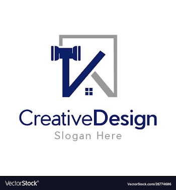 Letter k hummer realty creative business logo vector image