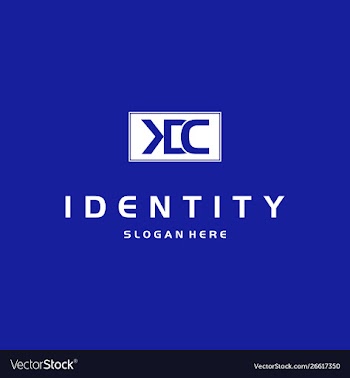 Letter kdc group logo design vector image