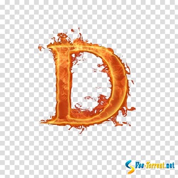 Letter Light Fire Flame, light transparent background PNG clipart
