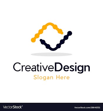 Letter ll dot networking creative business logo vector image