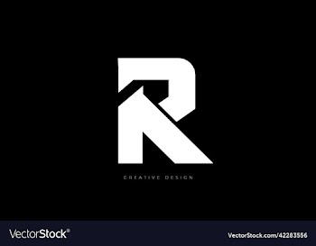 letter logo r branding concept