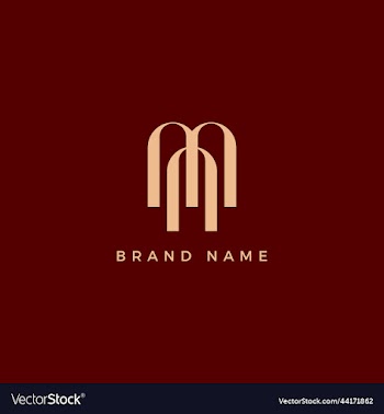 letter ma logo design