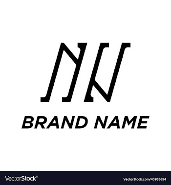 letter nn logo design