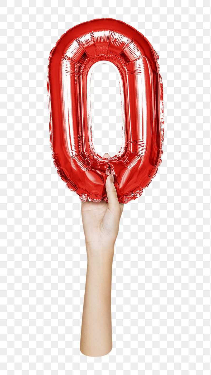 Letter O balloon png sticker, | Free PNG - rawpixel