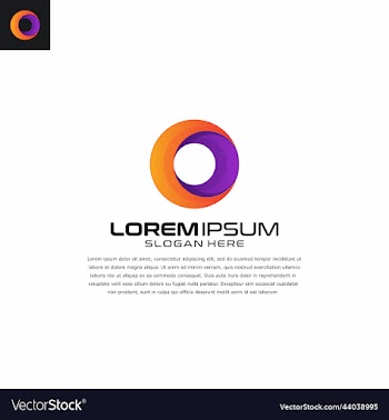 letter o logo icon colorfuel