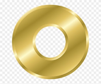 Letter, O, Lowercase, Alphabet, Abc, Gold, Gradient - Alphabet Letters In Gold