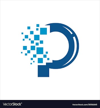letter p pixel template