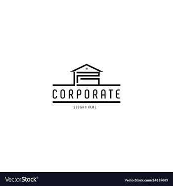 Letter pg home creative business logo design vector image