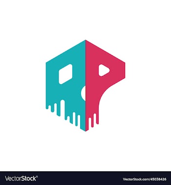 letter rp painting logo