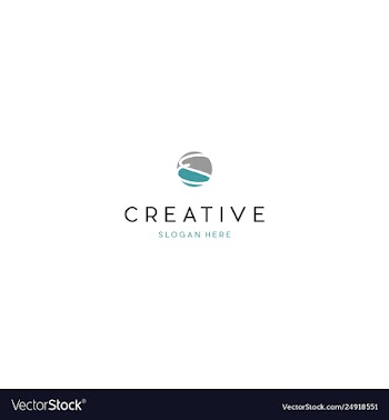 Letter s beauty rounded creative business logo vector image