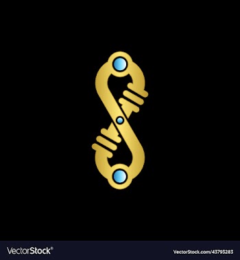 letter s infinity luxury modern creative logo