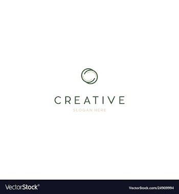 Letter s spiral creative business logo design vector image