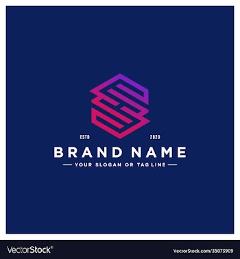 letter sh colorful logo design