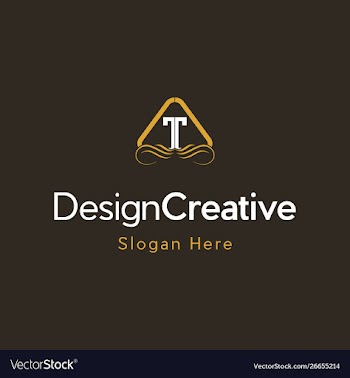 Letter t luxury creative business logo vector image
