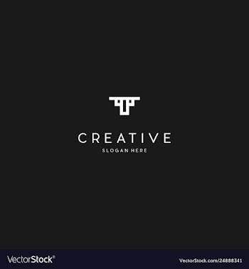 Letter t media tech technology logo design graphic vector image