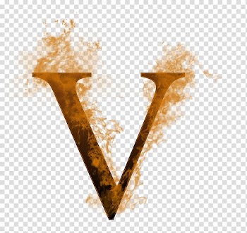 Letter Typography Alphabet Calligraphy, V transparent background PNG clipart