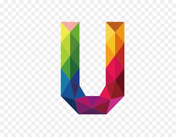 Letter U - Colorful letters U 
