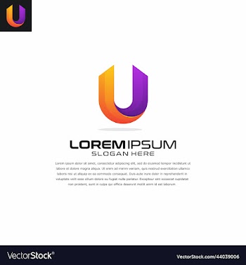 letter u logo