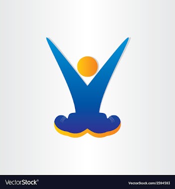  					Letter v victory symbol celebration vector image														