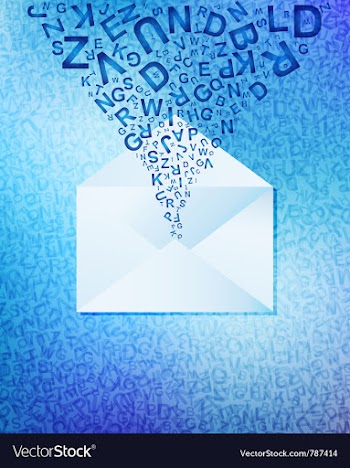 Letter vector image