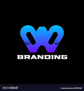 letter w technology logo