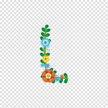 Letter Wreath, Wreath letter transparent background PNG clipart