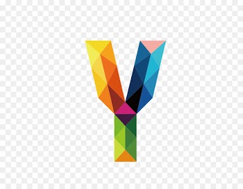 Letter Y - Colorful letters Y 