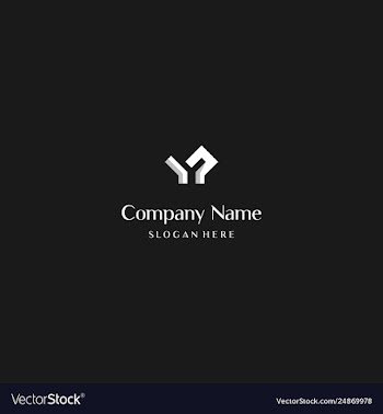 Letter y creative business logo design vector image