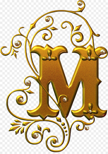 Lettering Art M - design png download - 975*1373 - Free ...