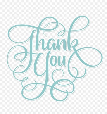Lettering Calligraphy Stock photography Illustration - Thank you, blue green word 