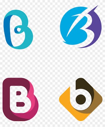 Lettering Clipart Hand Logo - Alphabet B Logo