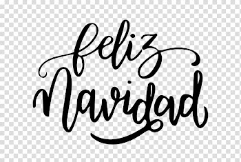 Lettering Drawing Christmas Text, feliz cumplea&ntilde;os transparent background PNG clipart