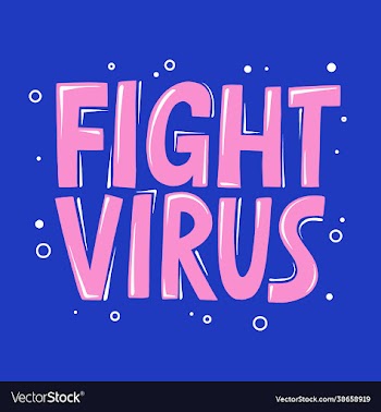 lettering quarantine with quote for posters