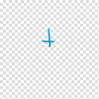 Letters, two blue crossed lines transparent background PNG clipart