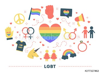 LGBT community concept