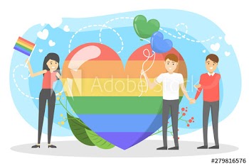 LGBT community concept