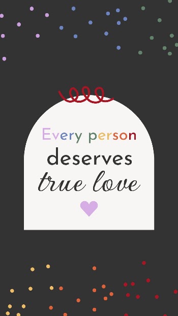LGBT love quote story template, | Free PSD Template - rawpixel