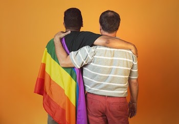 Lgbt People Stand In Solidarity For Pride