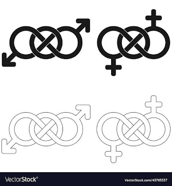 lgbt symbol united by infinity