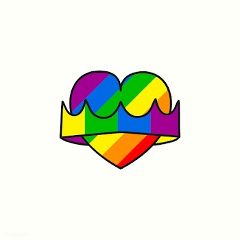 LGBTQ heart badge | Free stock vector - 681682