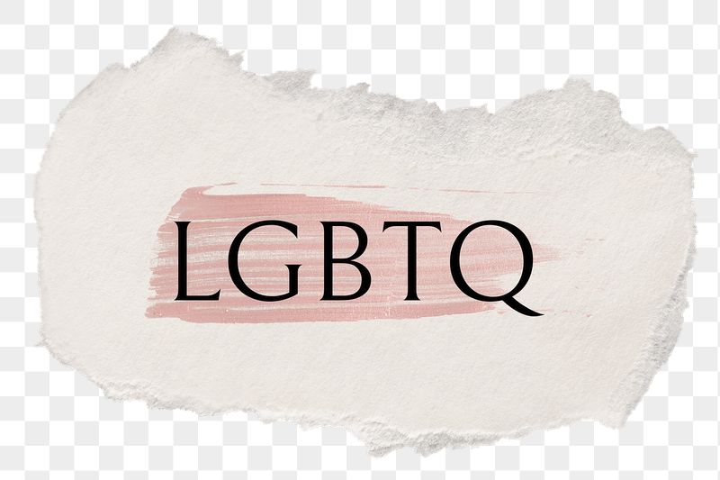 LGBTQ png word sticker typography, | Free PNG - rawpixel