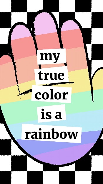 LGBTQ+ quote Instagram story template, | Free PSD Template - rawpixel