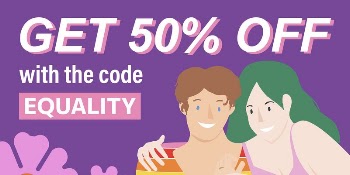 LGBTQ sale Twitter post template, | Free Vector Template - rawpixel