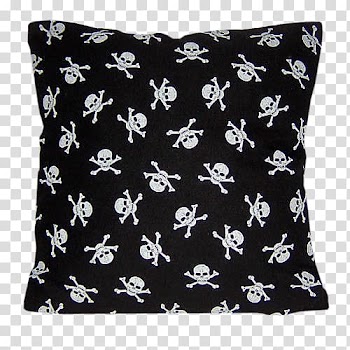 Lhasa Apso Throw pillow Cushion Down feather, Skull Pillow transparent background PNG clipart