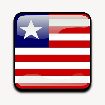 Liberian flag icon clipart, illustration | Free Vector - rawpixel