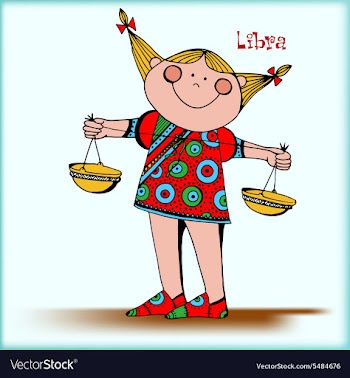 Libra vector image